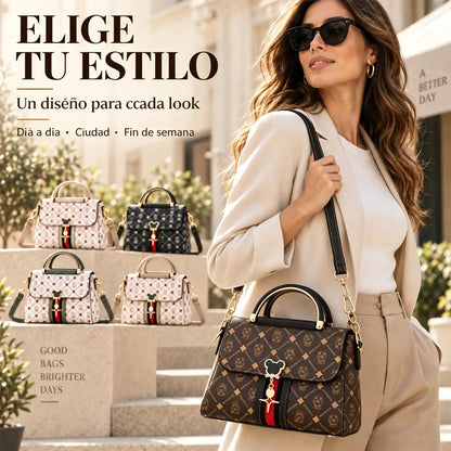 👜✨ Bolso Bandolera para Mujer | Bolso Mini de Hombro con Estampado Elegante y Diseño Versátil