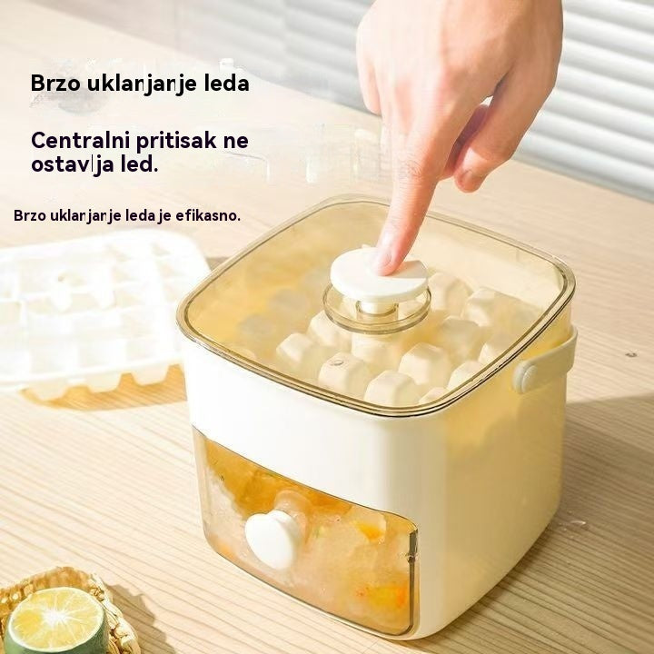 🧊 Posuda za led 2026 s poklopcem: Pravljenje leda je jednostavno.