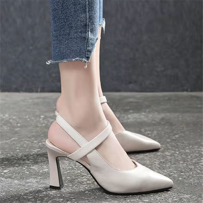🔥【35-42】👠Nuevos tacones altos multifuncionales y cómodos (aumento de altura de 7 cm)