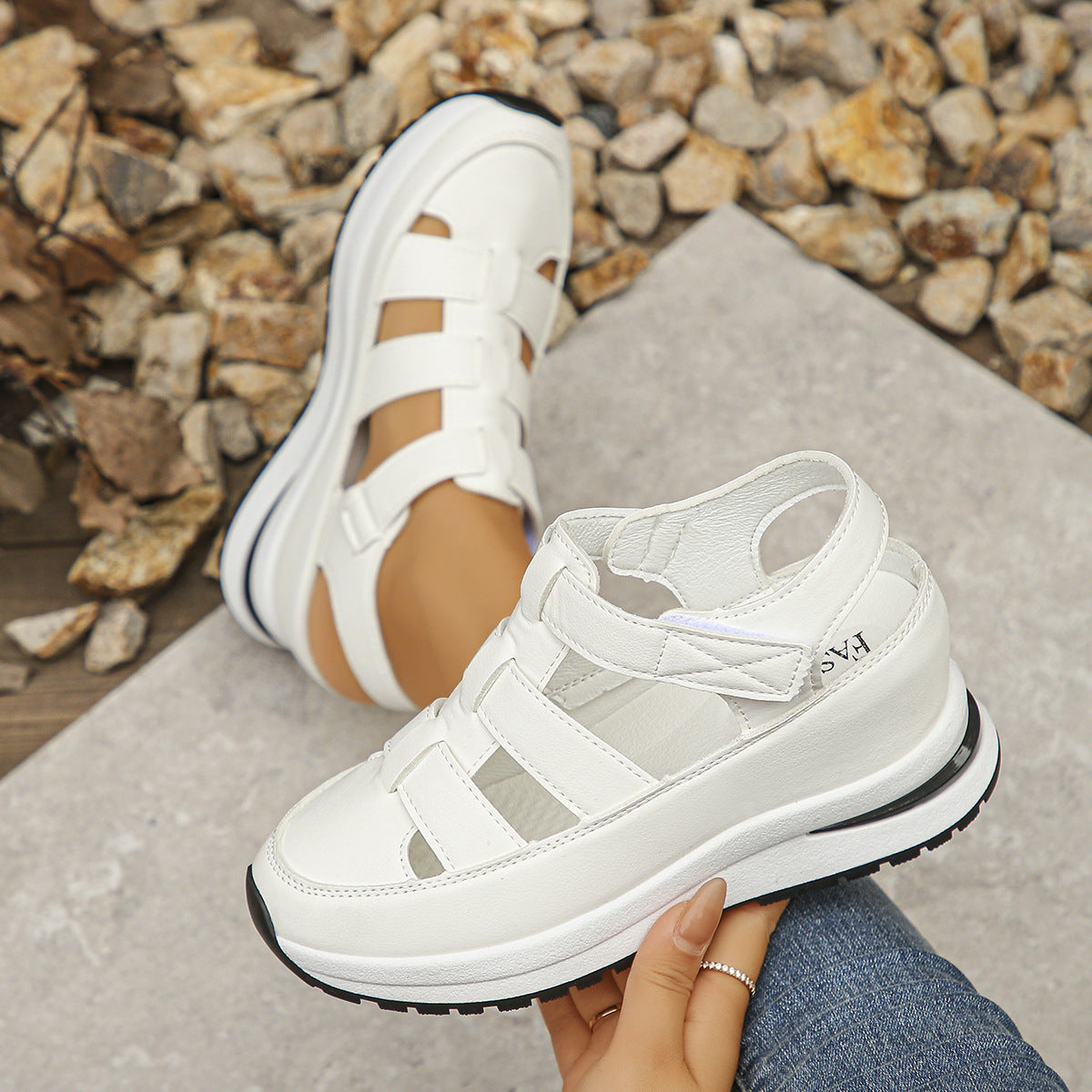 💞【35-43】Nuevas sandalias ortopédicas para mujer 2026 con puntera cerrada y velcro