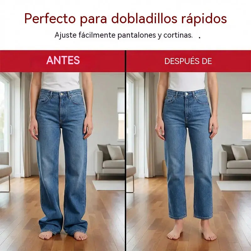 Cinta adhesiva de doble cara para dobladillos de costura DIY en rollo de 20 metros, para prendas de vestir, con adhesivo termofusible.