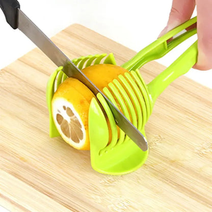 🔥compre uno y llévese otro gratis【2 piezas 25 euros】🍅 Cortador de cocina manual | Corta fácilmente tomates, limones, cebollas y otros ingredientes de manera uniforme.