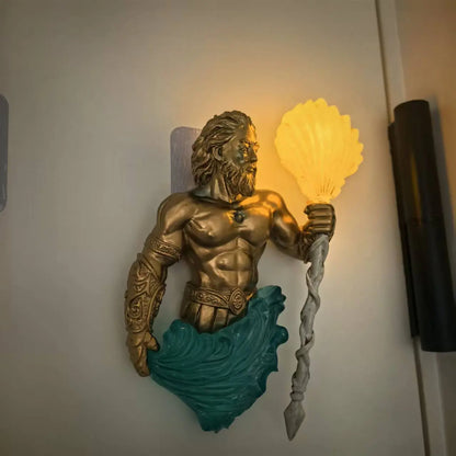 🧜‍♀️ Lámpara de Pared Sirena | Un Toque Mágico para Tu Hogar ✨