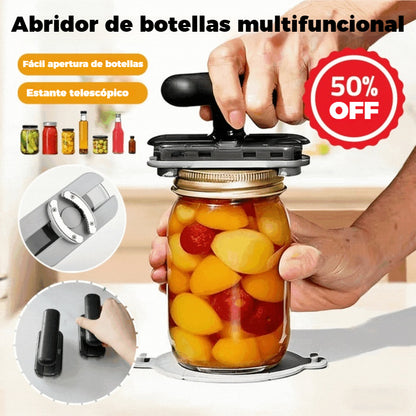 🔥【2 piezas】🥫Abridor de botellas multifuncional, utensilio de cocina para el hogar.