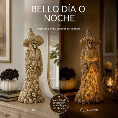 🎃Promoción anticipada de Halloween🏆Adorno de bruja esqueleto