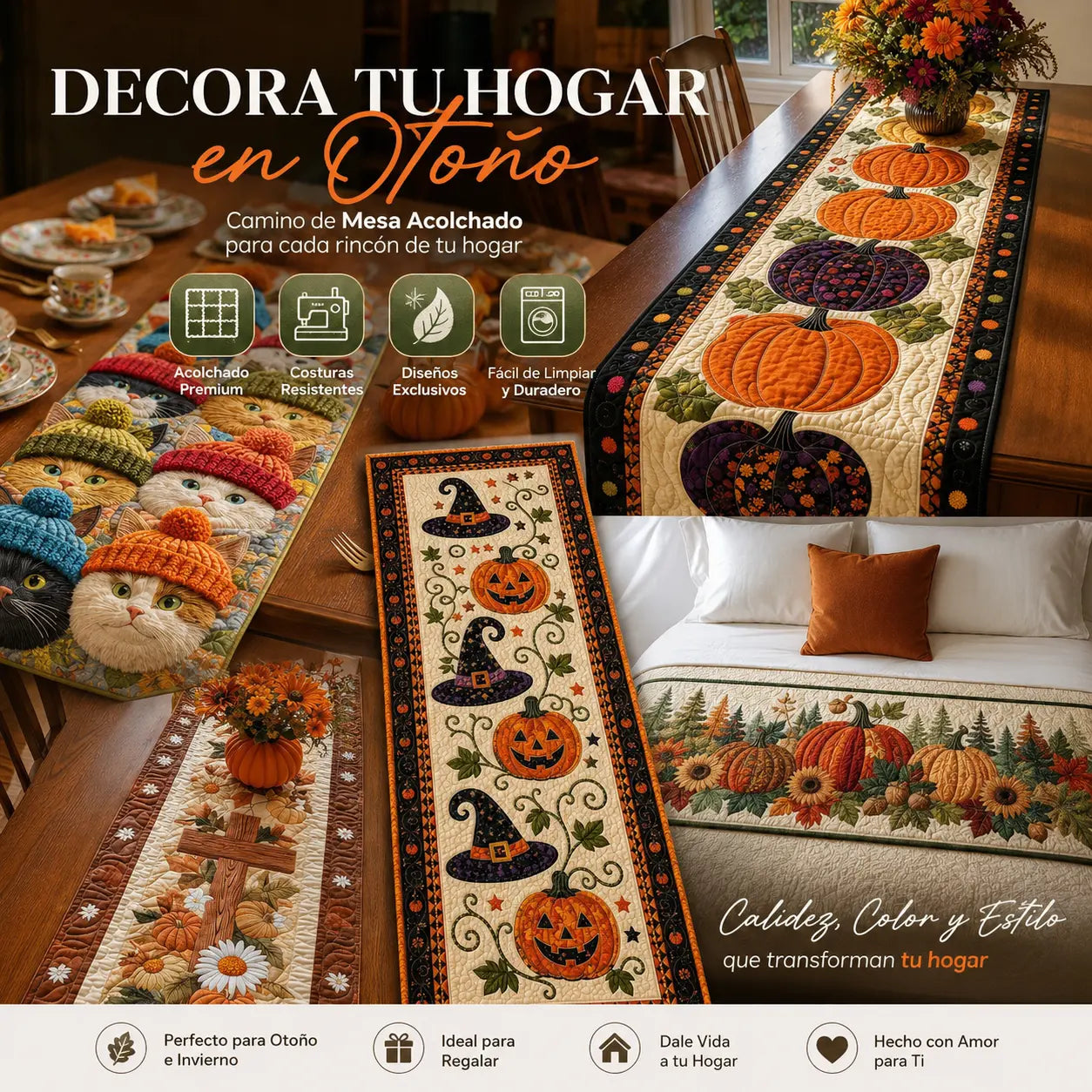 🎃Lleva el primer toque del otoño a tu hogar.