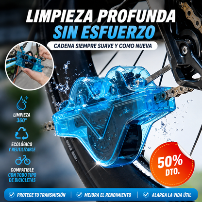📢📢 ¡50% de descuento! ⏰ Cepillo para limpiar la cadena de la bicicleta