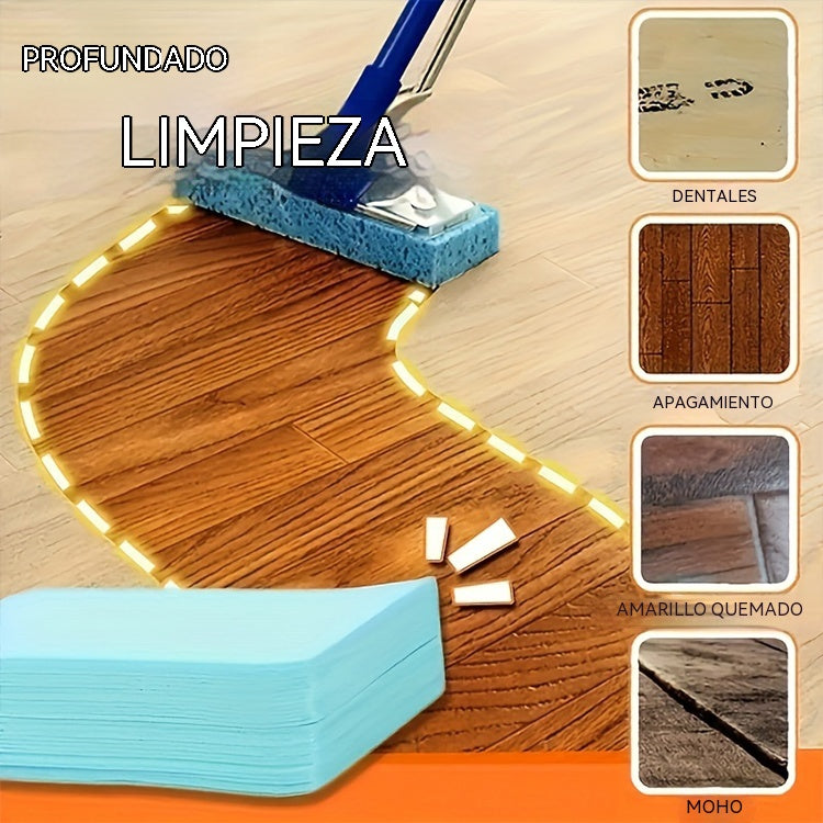🧹【¡Compra 1 y recibe 1 GRATIS!】✨ 210 unidades de pastillas limpiadoras multiusos antibacterianas y desodorizantes | Aptas para madera dura, suelos laminados, azulejos y paredes de autocaravana