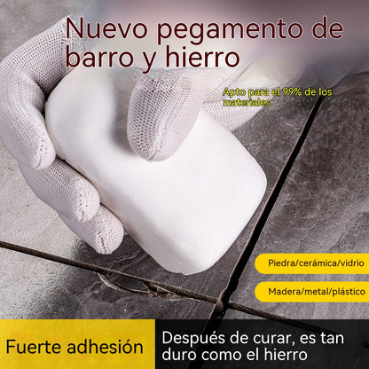 Adhesivo de alta resistencia, sin formaldehído, para sellar orificios de aires acondicionados; sellado de tuberías de desagüe domésticas, resistente a insectos e impermeable.