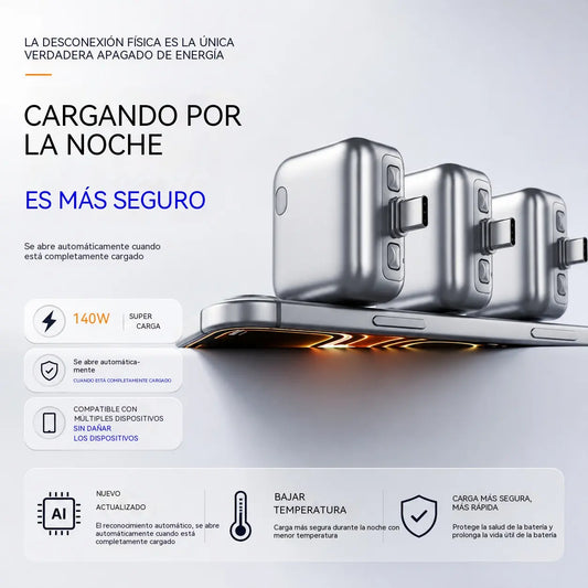 🔌 Separador Automático de Carga Completa ⚡ Desconexión inteligente 🛡️ adiós a las sobrecargas 🔋 carga 100% segura