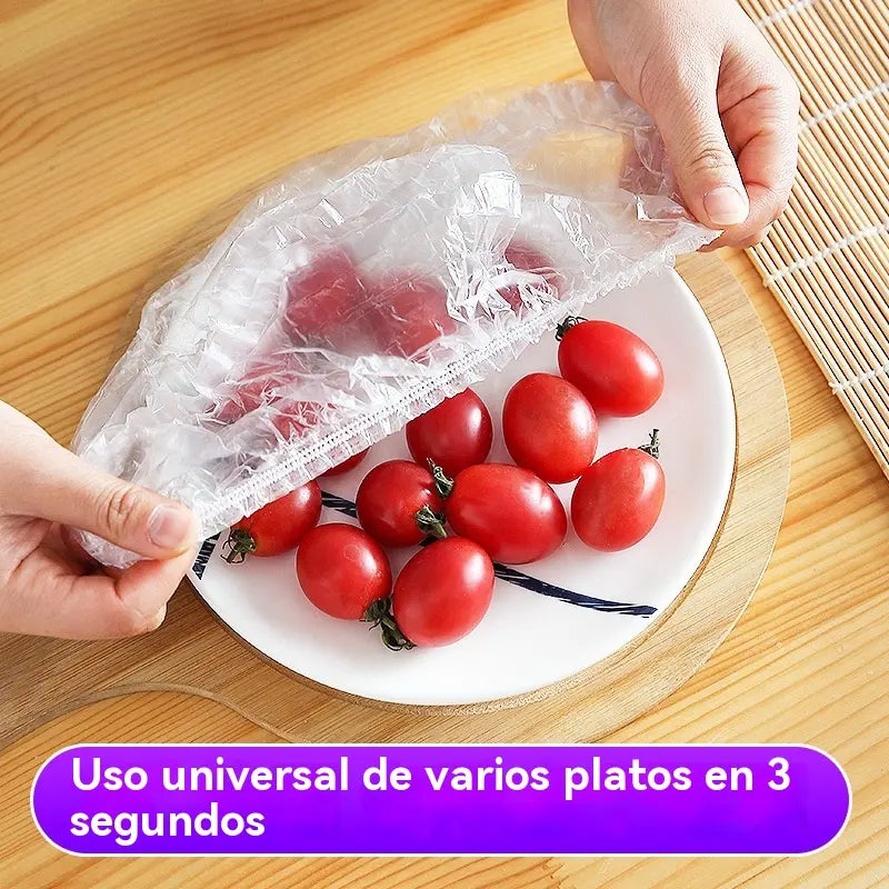 🔥🔥【Compre 1 y obtenga 1 gratis】【2 bolsa, 200 piezas】Tapa de frescura desechable de grado alimenticio