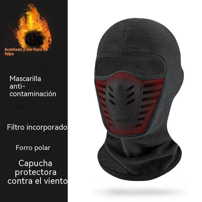 [2 piezas 26 euros]Máscara de invierno unisex, cálida y resistente al viento, de cobertura total para el rostro.