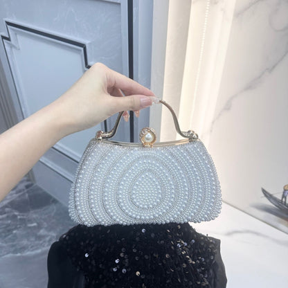 🔥【Novedad】 Nuevo bolso de mano de alta gama para mujer con bordado de perlas