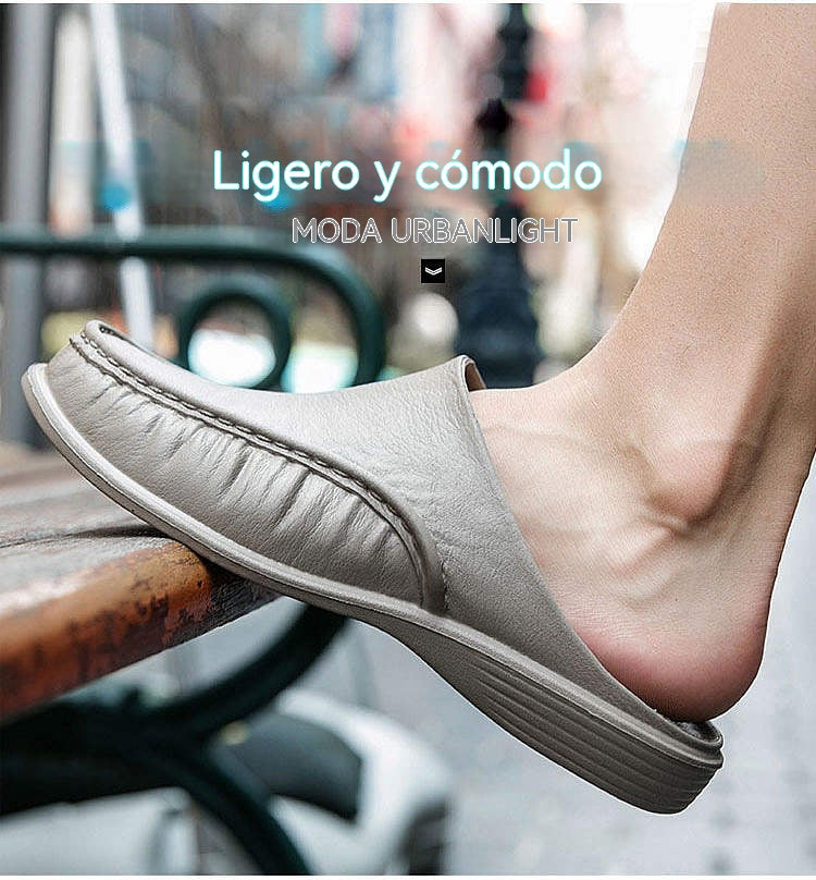 2026 Pantuflas informales para hombre, medias pantuflas transpirables para hombre