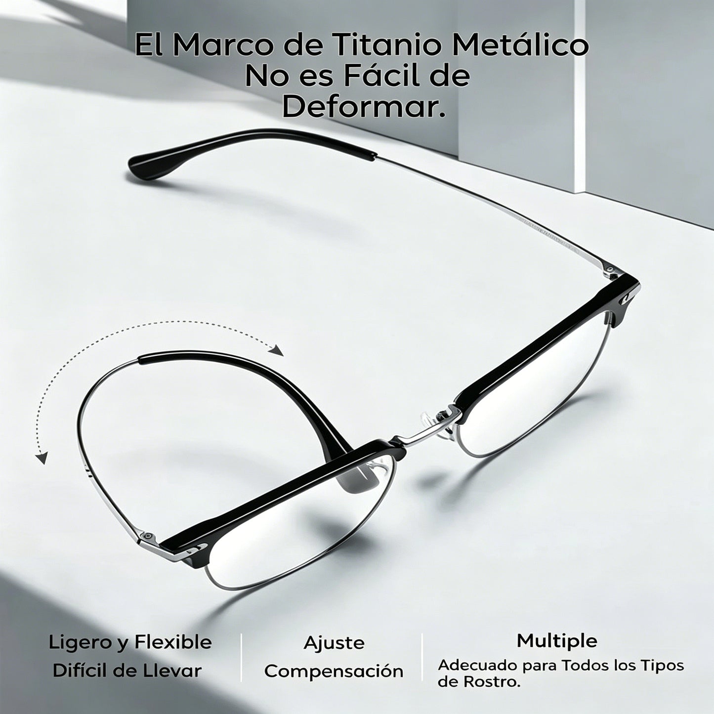 Gafas inteligentes con zoom automático contra la luz azul