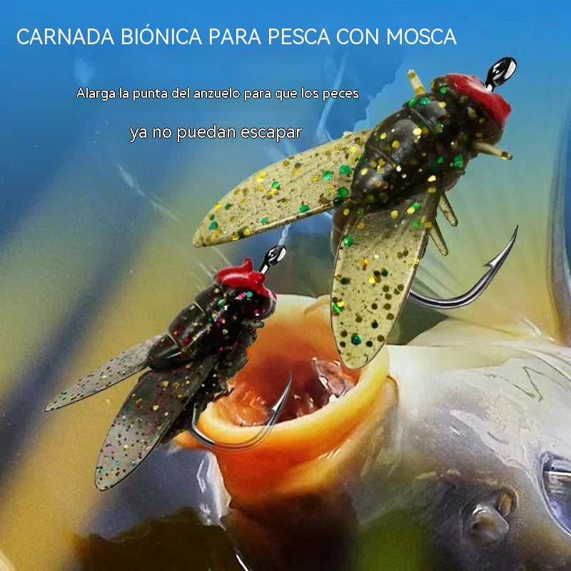 🔥【20 piezas 24 euros】Cebo para moscas biónico