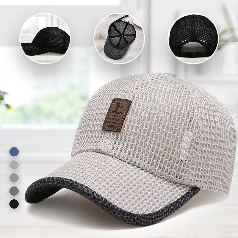 📉【3 piezas】 🧢Gorra de béisbol ligera y transpirable para el verano.