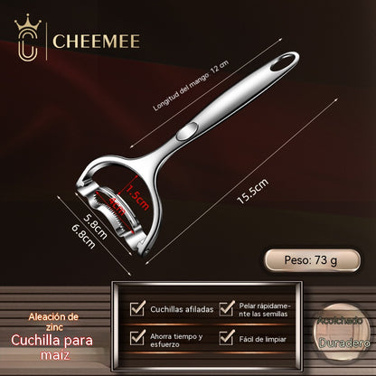 【Compra 1 y llévate 1 gratis】Separador de granos de maíz multifuncional de acero inoxidable