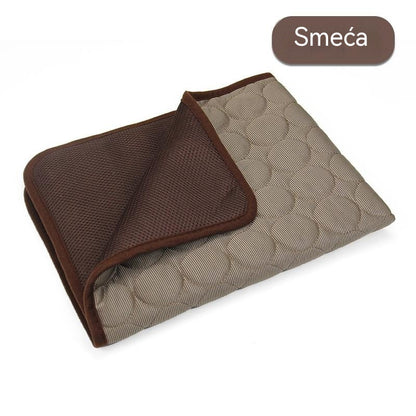 🧊⚡ ¡Rebajas de verano! Alfombrilla refrescante para mascotas (sin agua) – Tejido Oxford transpirable, apta para cualquier cama o jaula.
