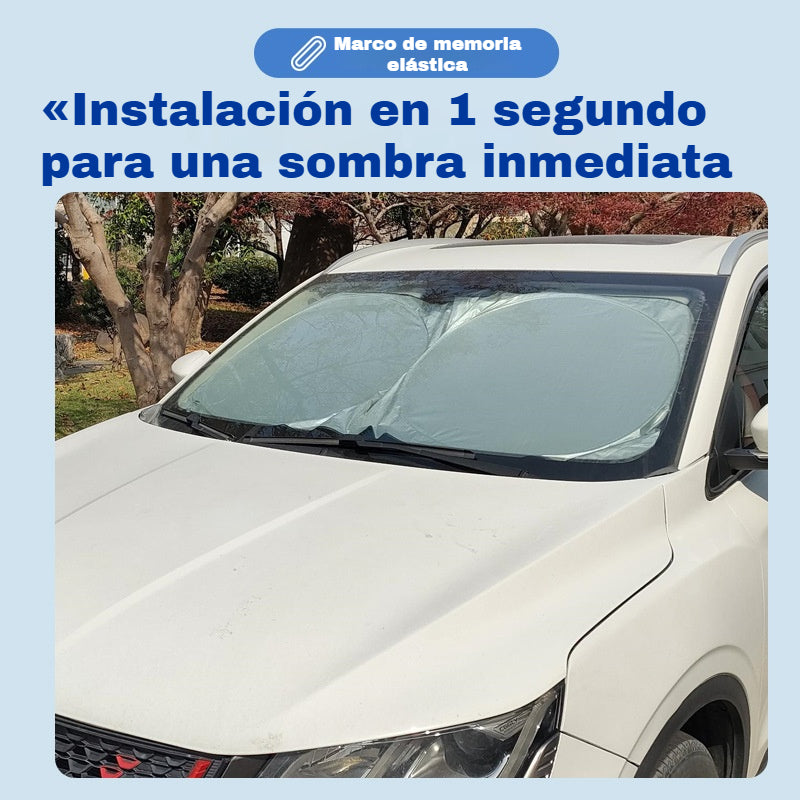 ☀️🚗Parasol plegable para parabrisas de coche con bolsa de almacenamiento