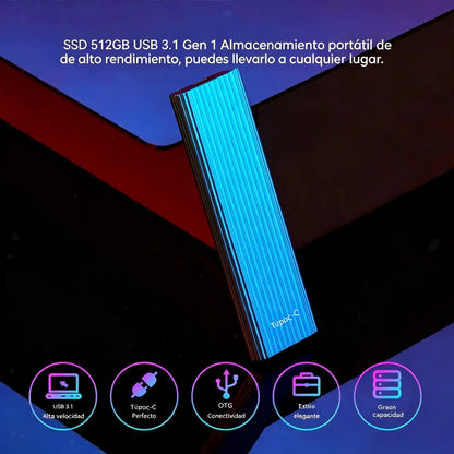 🏆Oferta por tiempo limitado⚡ 🔥Discos duros de estado sólido portátiles mini de alta capacidad de 16 TB con puerto USB tipo C