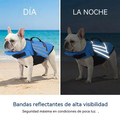 🥳¡OFERTA ESPECIAL 2026!🥳💞¡Más de 50.000 unidades vendidas!🐕👼Chaleco salvavidas reflectante para perros con alas de ángel: alta flotabilidad, asa de rescate rápido y malla transpirable. Tiras reflectantes para nadar por la noche. ¡Seguro y adorable! 🌊✨