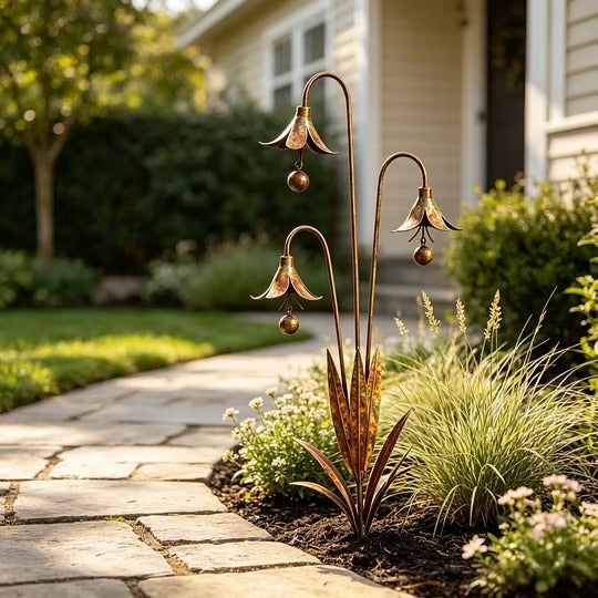 50%OFF🌸Triple Bluebells Garden Stake