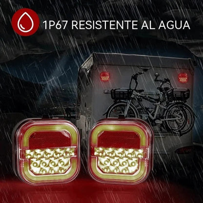 【Universal 12V/24V】🚦 Luces LED para remolque de coche