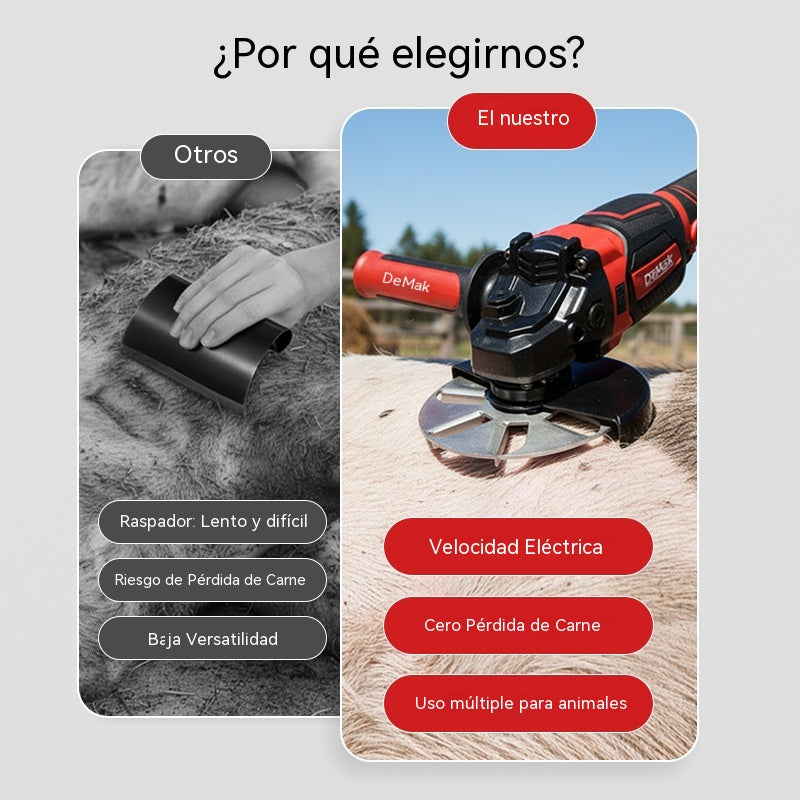 [2 piezas 27 euros]Disco raspador para eliminar el pelo de cerdo que ahorra esfuerzo
