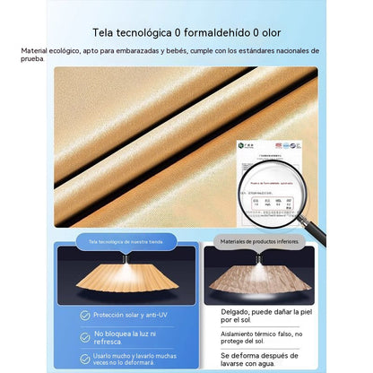 🔥【Juego de 4 piezas】 Cortina parasol con riel deslizante para ventana de coche y aislamiento térmico