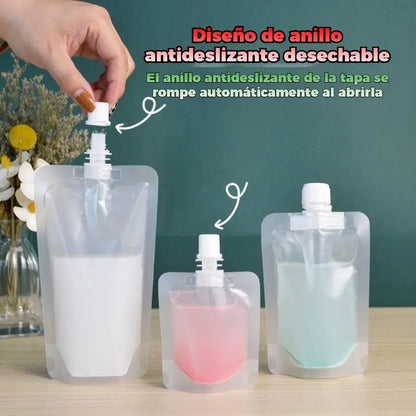 💥【 40 piezas】💥Bolsa de viaje portátil para maquillaje líquido