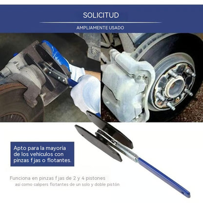 💥 🚗 Herramienta para pinzas de freno con pinzas giratorias de 360°.
