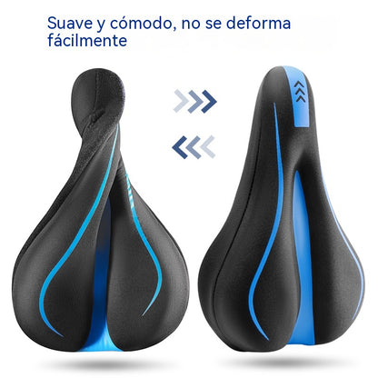 🚴‍♂️🕊️Funda de silicona para sillín: capa exterior transpirable, resistente a la intemperie. Instalación rápida, ajuste universal. Te mantiene fresco y seco. Imprescindible para quienes se desplazan a diario.
