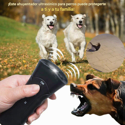 💥¡Este repelente ultrasónico para perros puede protegerlo a usted y a su familia!