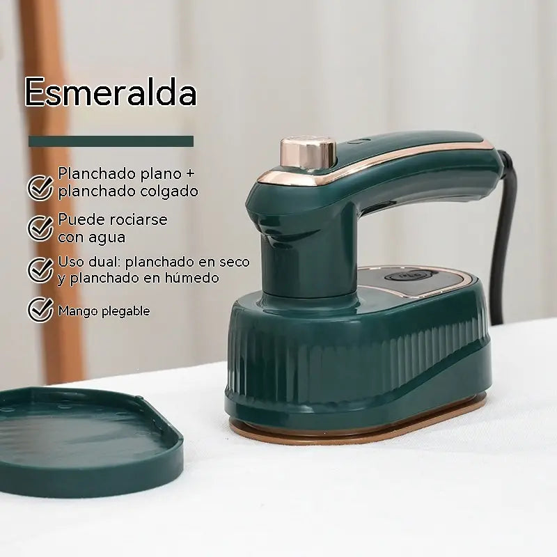 ✨ Nueva plancha de vapor 2 en 1, plancha portátil plegable, plancha doméstica pequeña para uso en seco y húmedo.