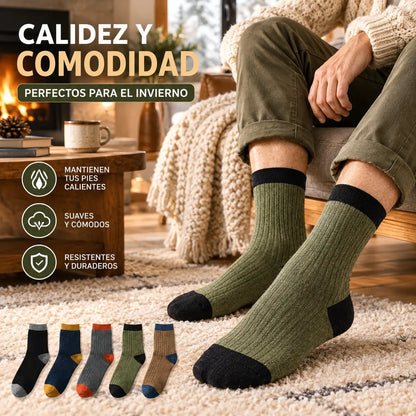 🧦【50%OFF】10 pares 29 euros😍 Calcetines desodorantes cálidos absorbentes del sudor para hombre