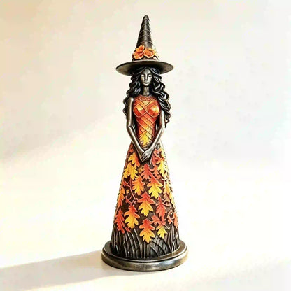 🧙‍♀️ Figura de bruja encantada de otoño