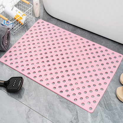 🛁【35*68cm】Alfombrilla de ducha antideslizante y antibacteriana de seguridad🚿 Previene eficazmente caídas y lesiones