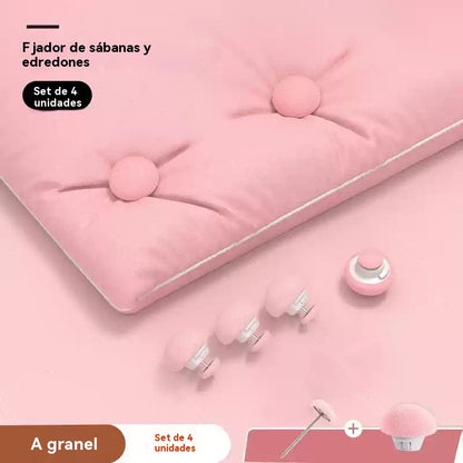 ✨【20 piezas】Cierre de edredón: ¡estable y fácil de usar! 📍Universal para edredones gruesos y finos.