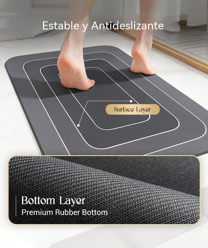 🥳Oferta por tiempo limitado🔥Alfombras antideslizantes y súper absorbentes🦶