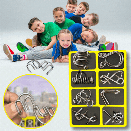 【Compre 1 juegos y obtenga 2 juegos gratis】Juguetes educativos para niños, hebilla de inteligencia