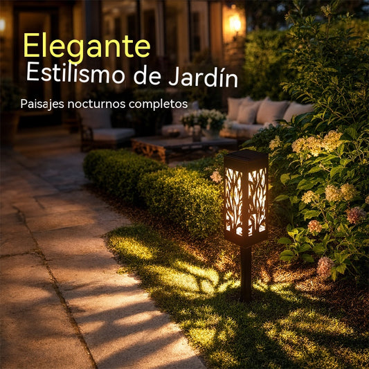 【Compra 1 y llévate 1 gratis】Luces solares impermeables para jardín con estacas