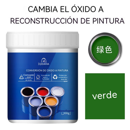 Pintura convertidora de óxido resistente a la intemperie: repara el metal oxidado (¡sin necesidad de frotar!).