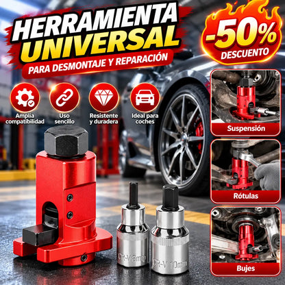 1 conjunto 24 euros🔧 Extractor de Rótulas 3 Piezas – Herramienta Profesional para Desmontar Rótulas de Suspensión, Dirección y Brazos de Control 🚗