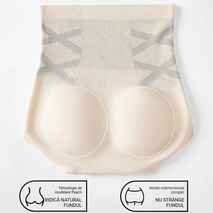 (6 artículos)💦🩲Braga Faja Alta Sin Costuras para Mujer | Efecto Abdomen Plano y Glúteos Realzados | Cómoda y Invisible Bajo la Ropa