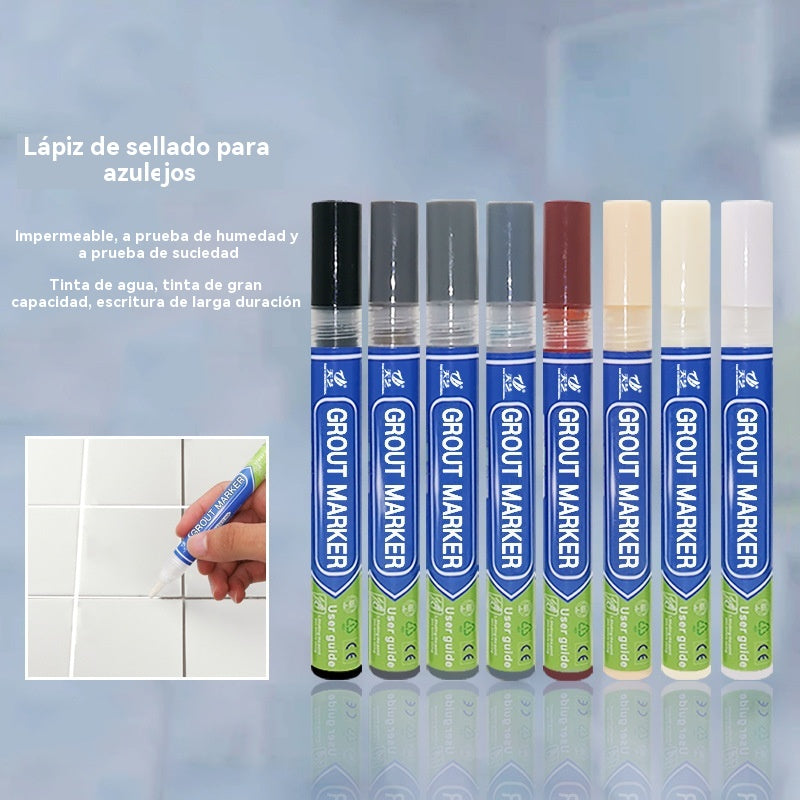 【4 unidades】🔥Lápiz para lechada de baldosas de cerámica resistente al moho y al agua