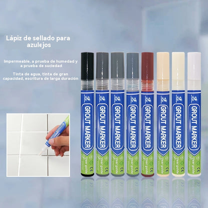 【4 unidades】🔥Lápiz para lechada de baldosas de cerámica resistente al moho y al agua