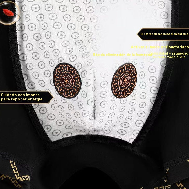 ⏰Oferta por tiempo limitado:🎁【Paquete de 4】👦🩲Ropa interior masculina nueva, calzoncillos bóxer antibacterianos 7A para hombre ｜Transpirables y antibacterianos