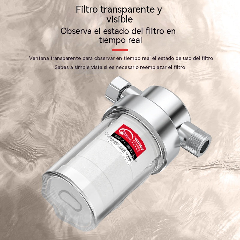 🔥Purificador de agua para debajo del fregadero, filtro para grifo de cocina, filtro de agua universal para cabezal de ducha de grifo de baño.