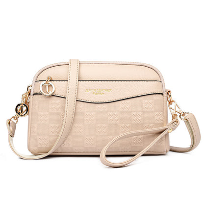 🔥Nuevo bolso para móvil de mujer con diseño en relieve, versátil para desplazamientos, gran capacidad.